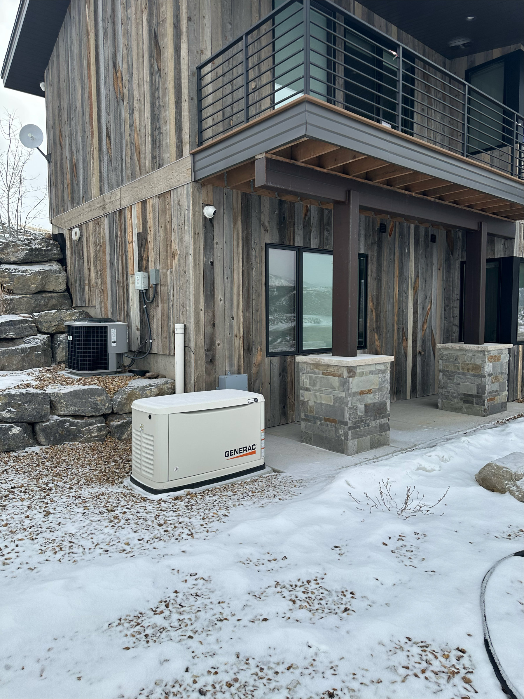 do with your generator in the winter